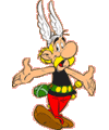 Dessin de Astérix à colorier
