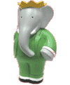 Coloriage de Babar