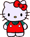 Coloriage de Hello Kitty