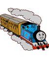 Dessin de Thomas et ses amis à colorier