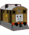 Coloriage de Thomas et ses amis