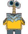 Dessin de Wall-E à colorier