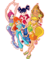 Dessin de Winx Club à colorier