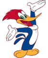 Dessin de Woody Woodpecker à colorier