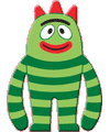 Dessin de Yo Gabba Gabba! à colorier