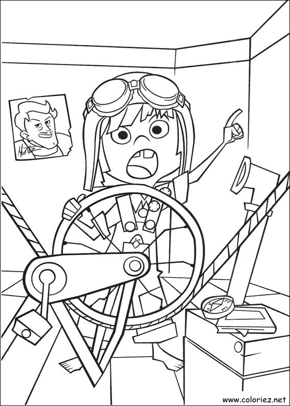 Coloriage de Là-haut à imprimer