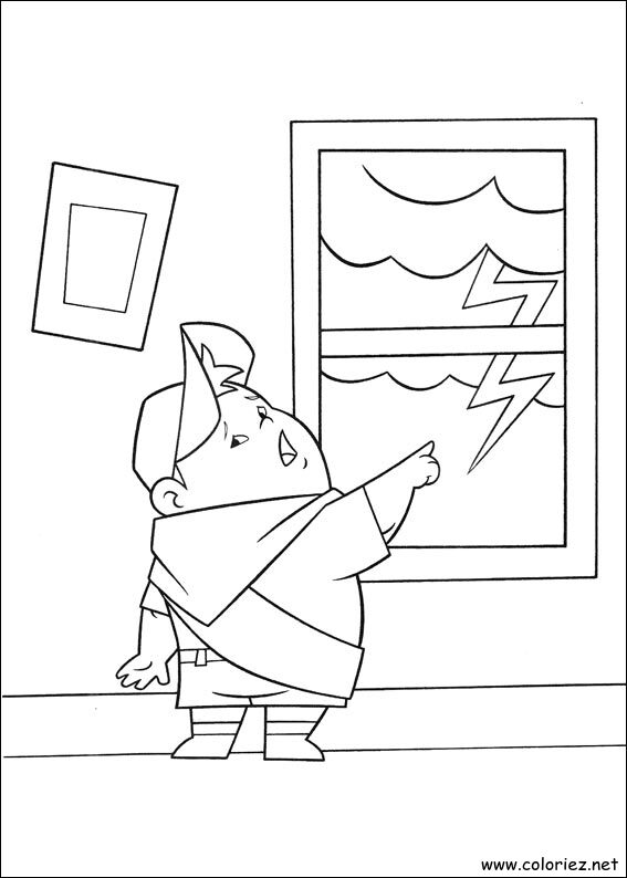 Coloriage de Là-haut à imprimer