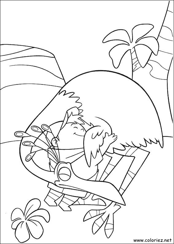 Coloriage de Là-haut à imprimer