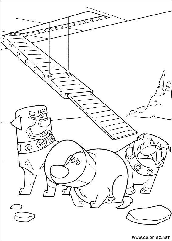 Coloriage de Là-haut à imprimer