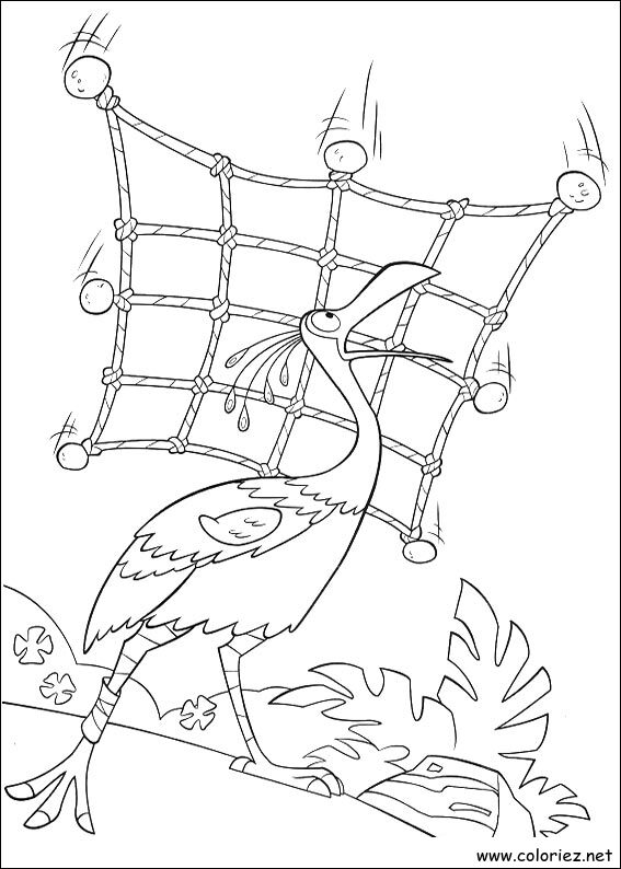 Coloriage de Là-haut à imprimer