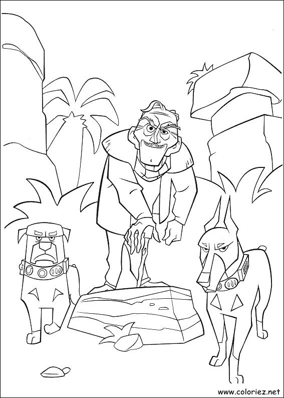Coloriage de Là-haut à imprimer
