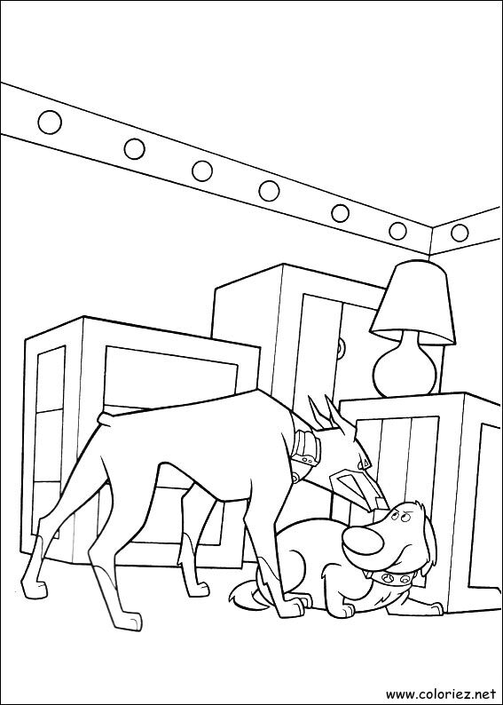 Coloriage de Là-haut à imprimer