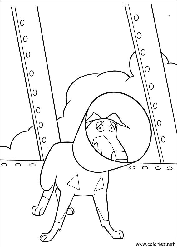 Coloriage de Là-haut à imprimer