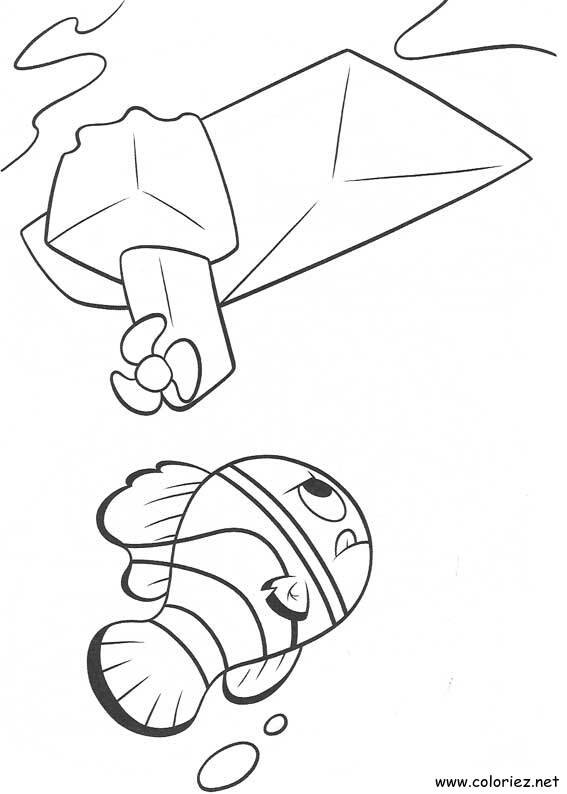 Coloriage de Le monde de Nemo à imprimer