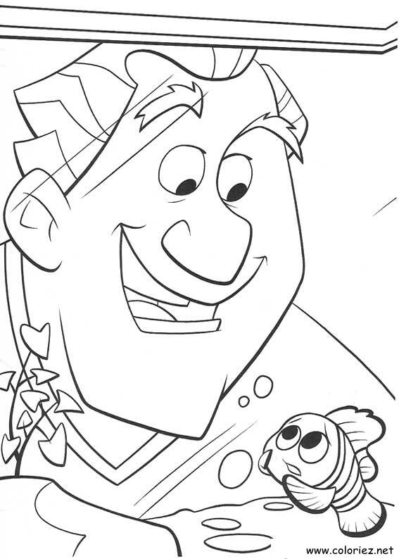 Coloriage de Le monde de Nemo à imprimer