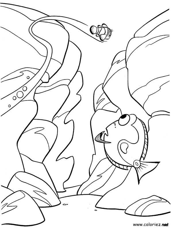 Coloriage de Le monde de Nemo à imprimer