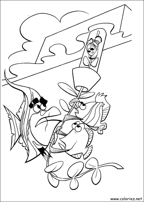 Coloriage de Le monde de Nemo à imprimer
