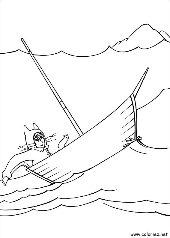 Coloriage de Max et les maximonstres à imprimer