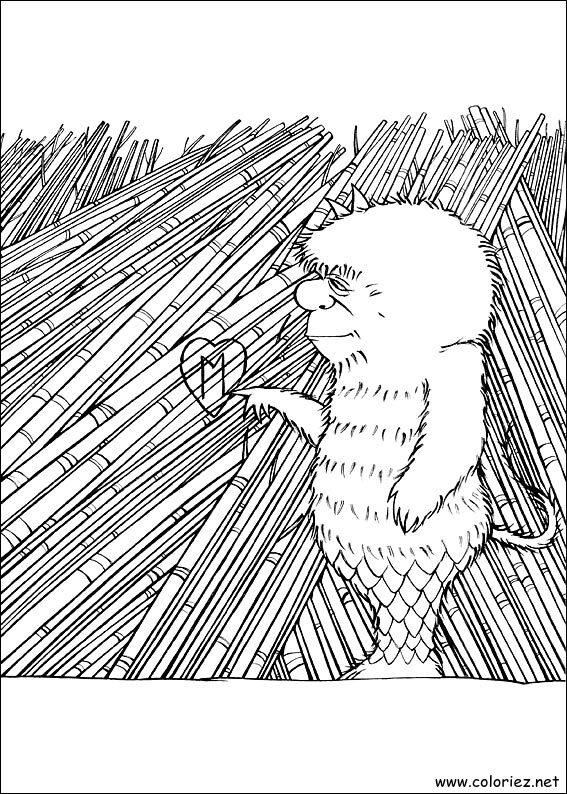 Coloriage de Max et les maximonstres à imprimer