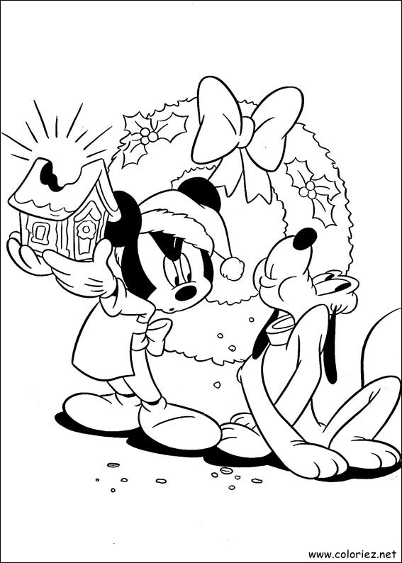 Coloriage de Mickey à imprimer !