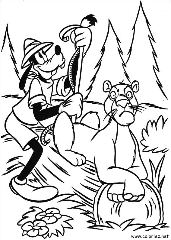 Coloriage de Mickey à imprimer !