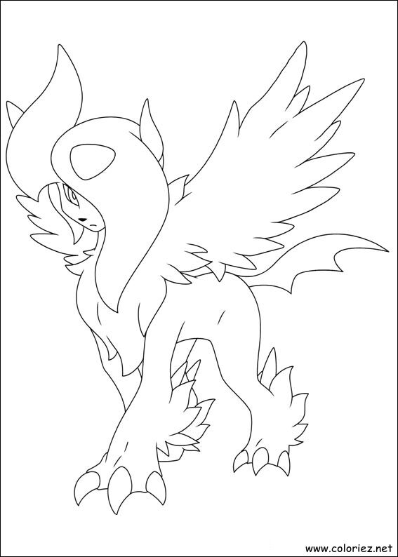 Coloriage de Pokemon à imprimer