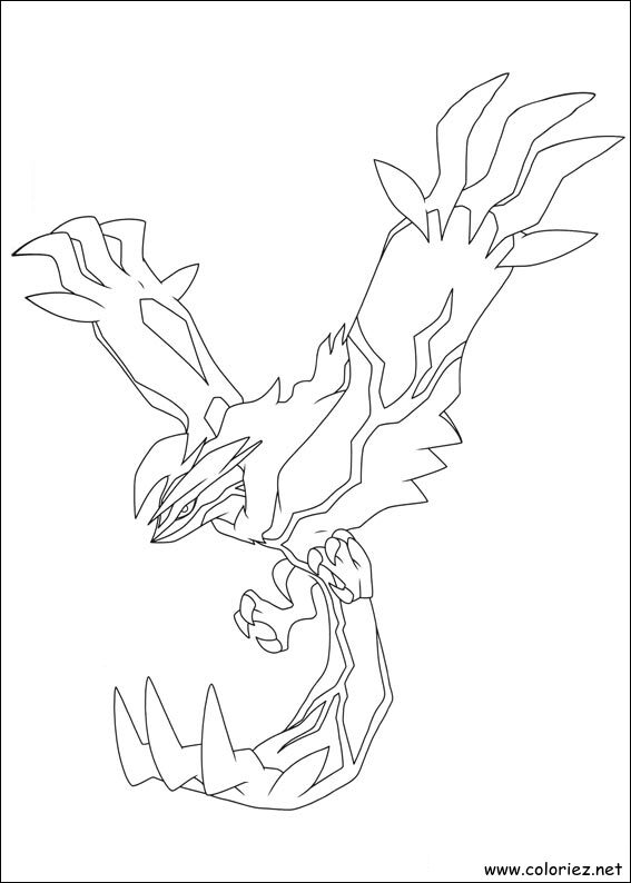 Coloriage de Pokemon à imprimer