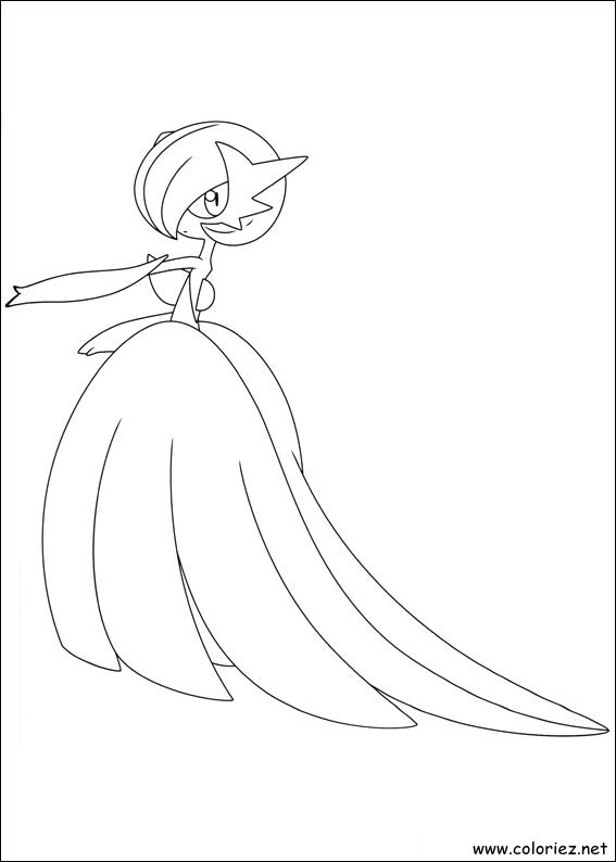 Coloriage de Pokemon à imprimer