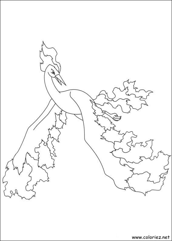 Coloriage de Pokemon à imprimer