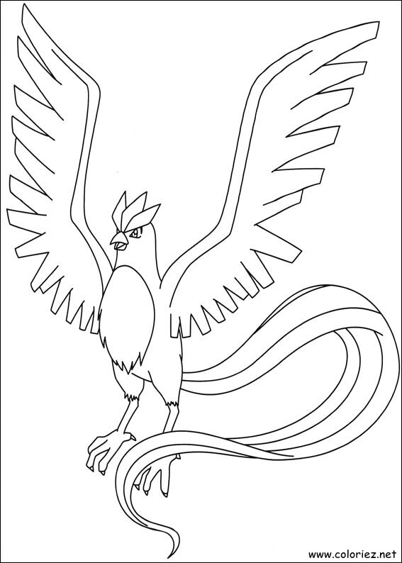 Coloriage de Pokemon à imprimer