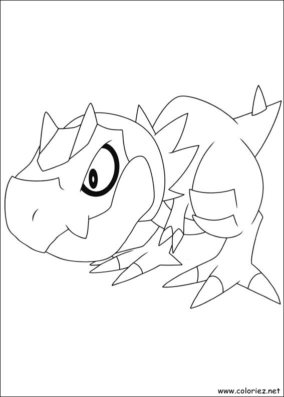Coloriage de Pokemon à imprimer