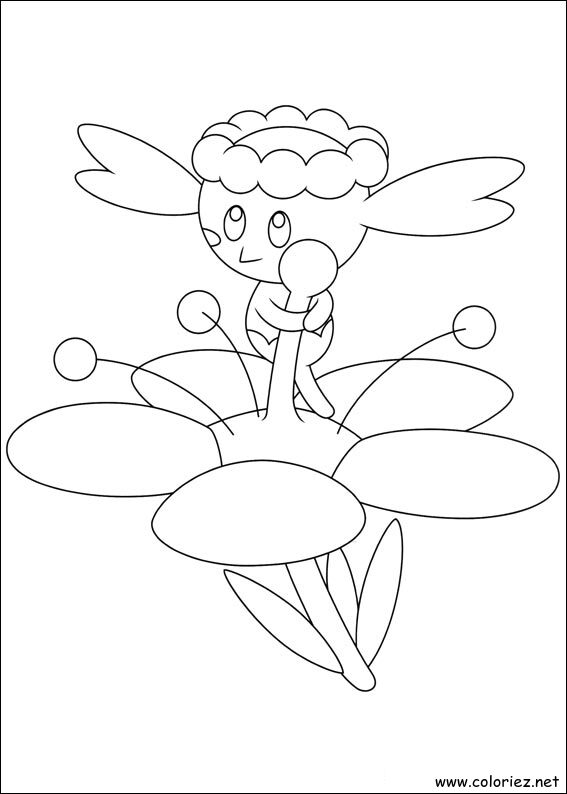 Coloriage de Pokemon à imprimer