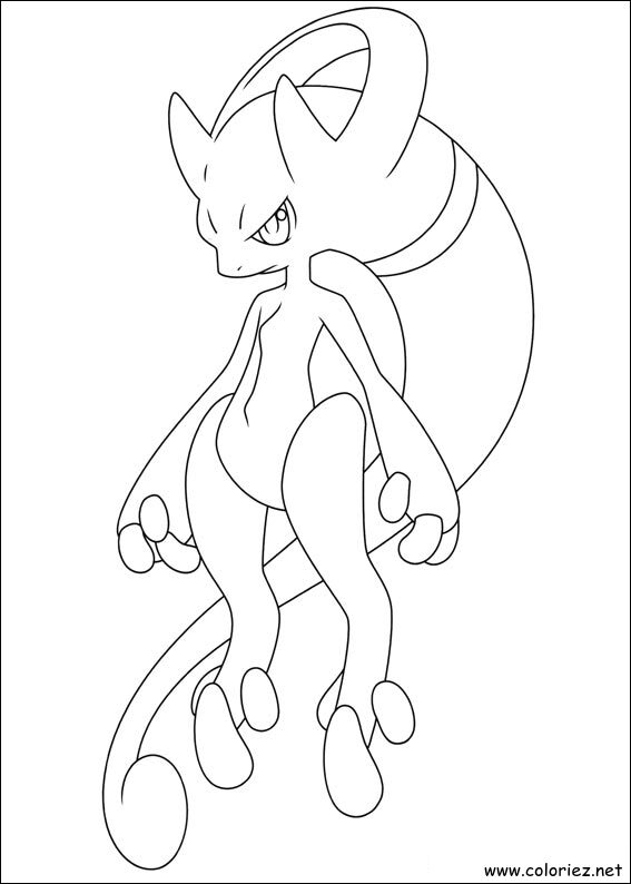 Coloriage de Pokemon à imprimer