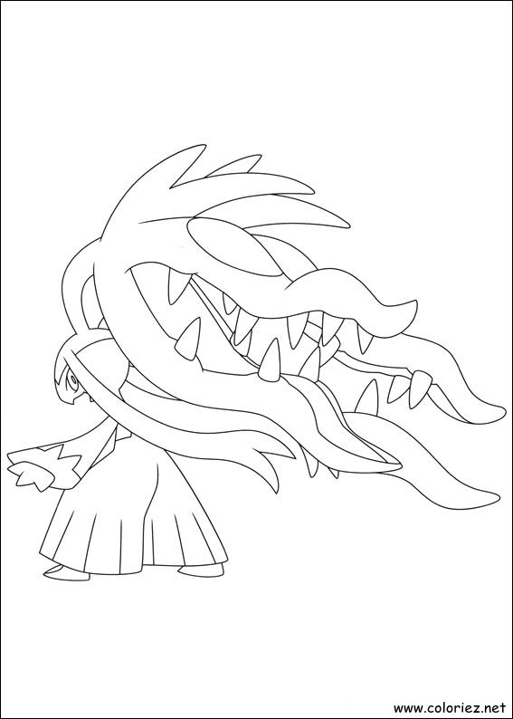 Coloriage de Pokemon à imprimer