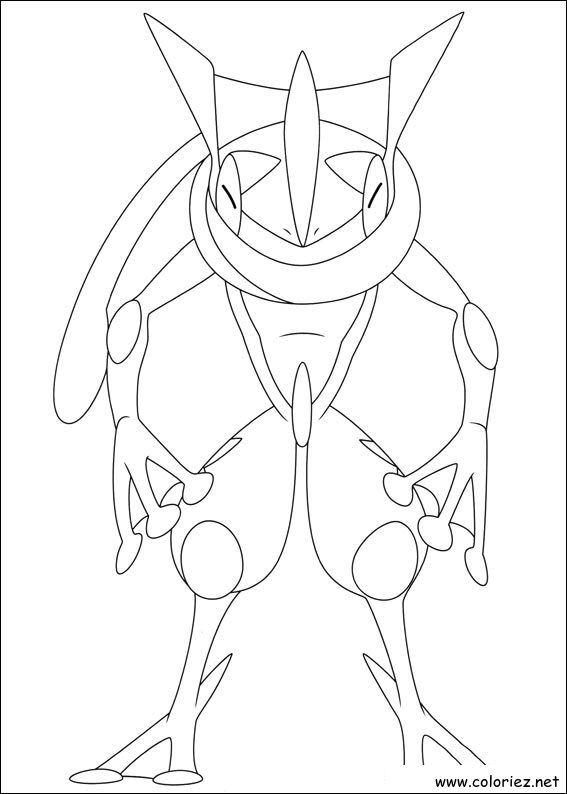Coloriage de Pokemon à imprimer