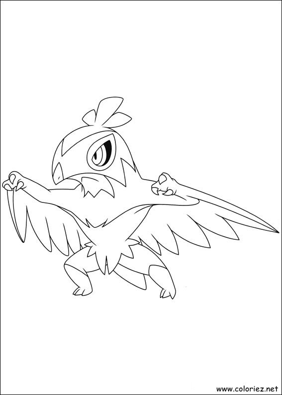 Coloriage de Pokemon à imprimer