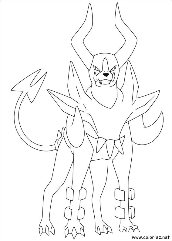 Coloriage de Pokemon à imprimer