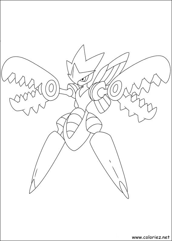 Coloriage de Pokemon à imprimer