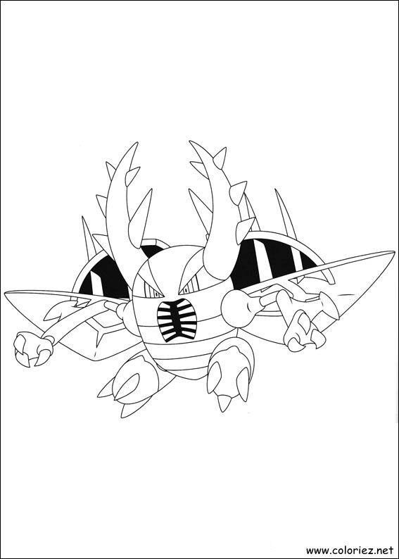 Coloriage de Pokemon à imprimer
