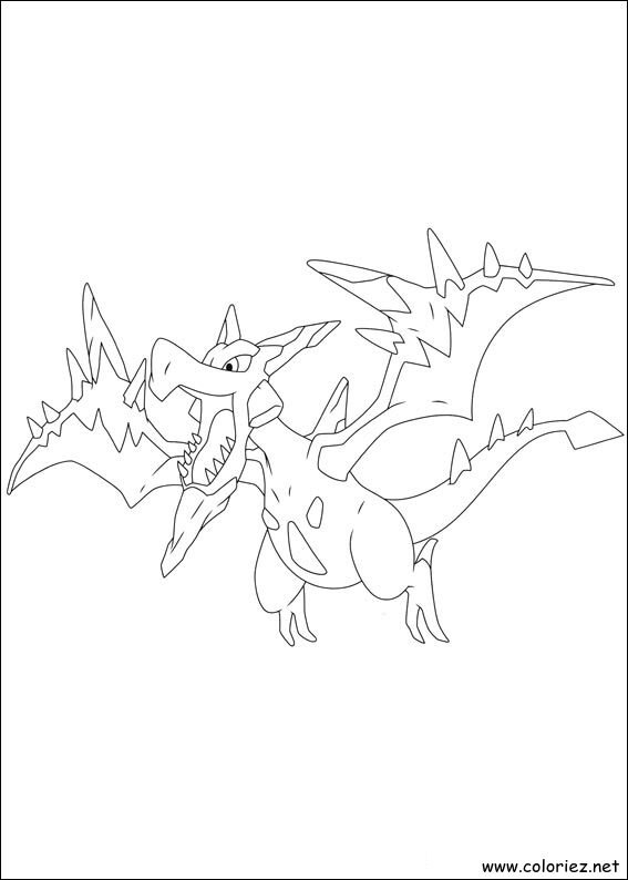 Coloriage de Pokemon à imprimer
