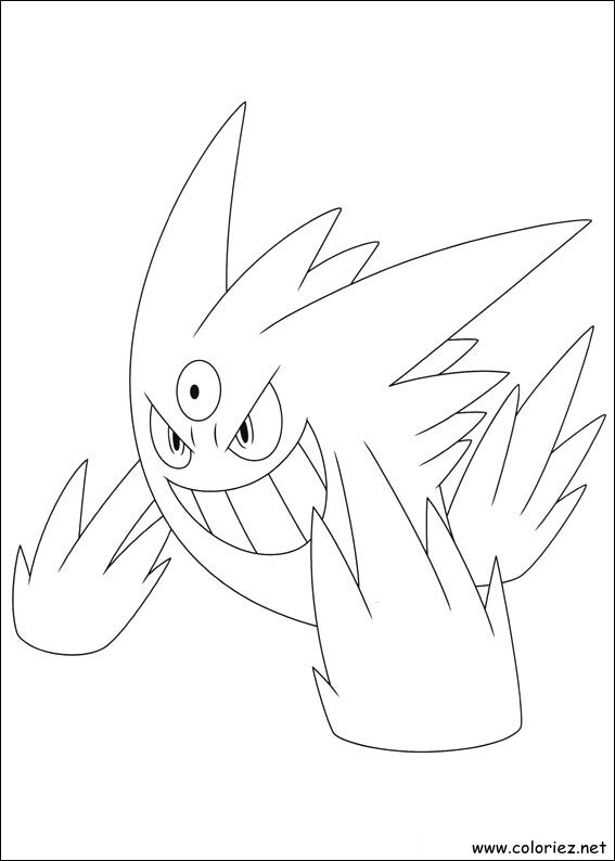Coloriage de Pokemon à imprimer