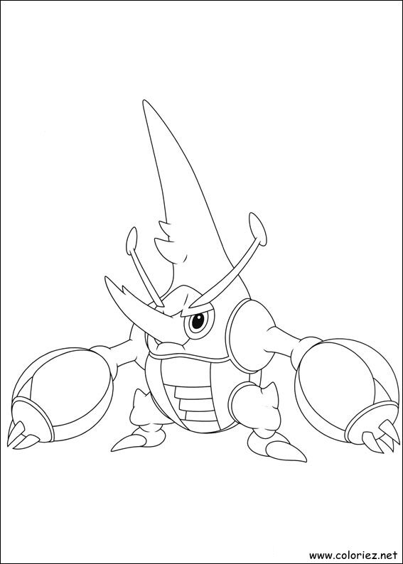 Coloriage de Pokemon à imprimer