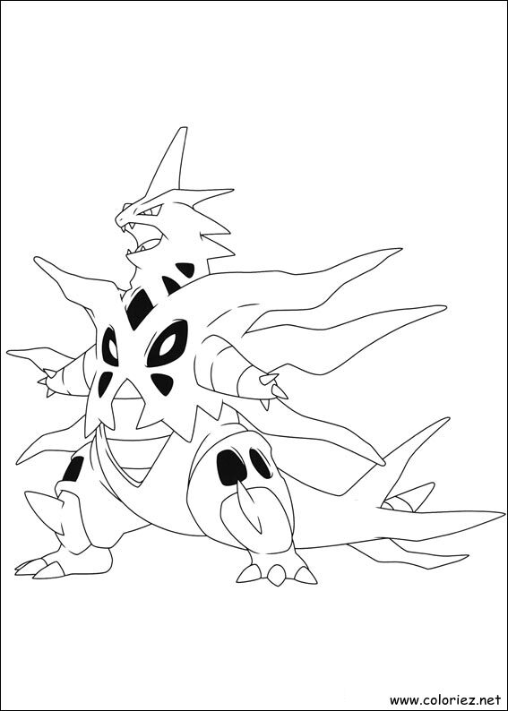 Coloriage de Pokemon à imprimer
