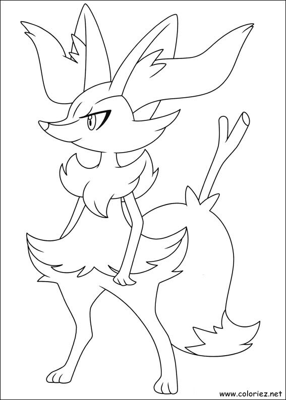 Coloriage de Pokemon à imprimer