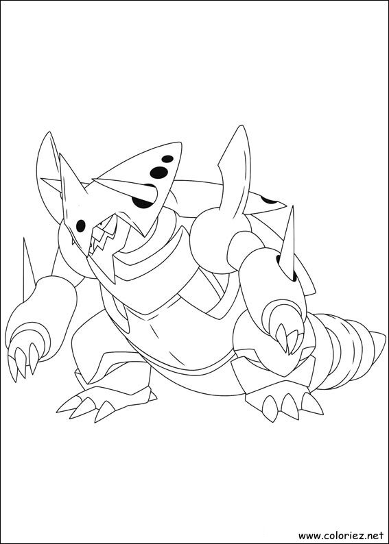 Coloriage de Pokemon à imprimer