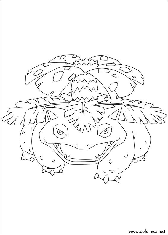 Coloriage de Florizarre à imprimer