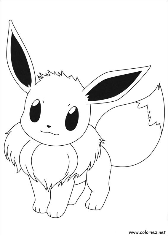 Coloriage de Pokemon à imprimer