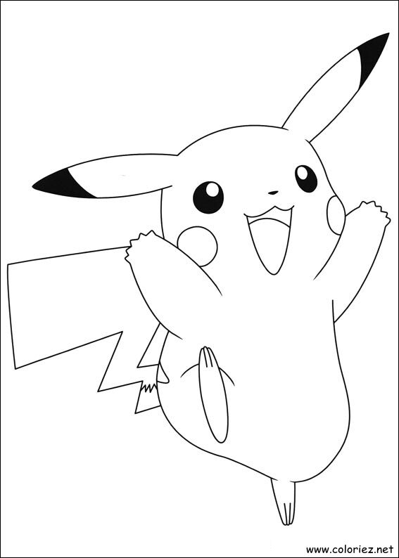Coloriage de Pokemon à imprimer
