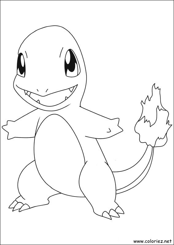 Coloriage de Pokemon à imprimer