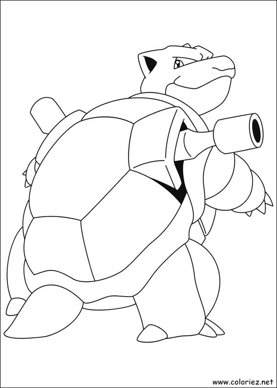 Coloriage de Tortank à imprimer